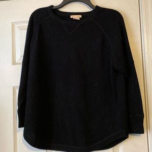 Classic acrylic black sweater